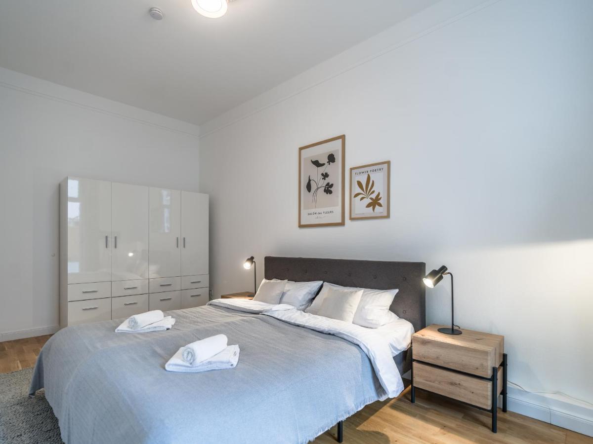 Hochwertige Altbauwohnung Im Modernen Stil In Wiesbaden - Kueche - Terrasse - Wlan - Zentral Exterior foto