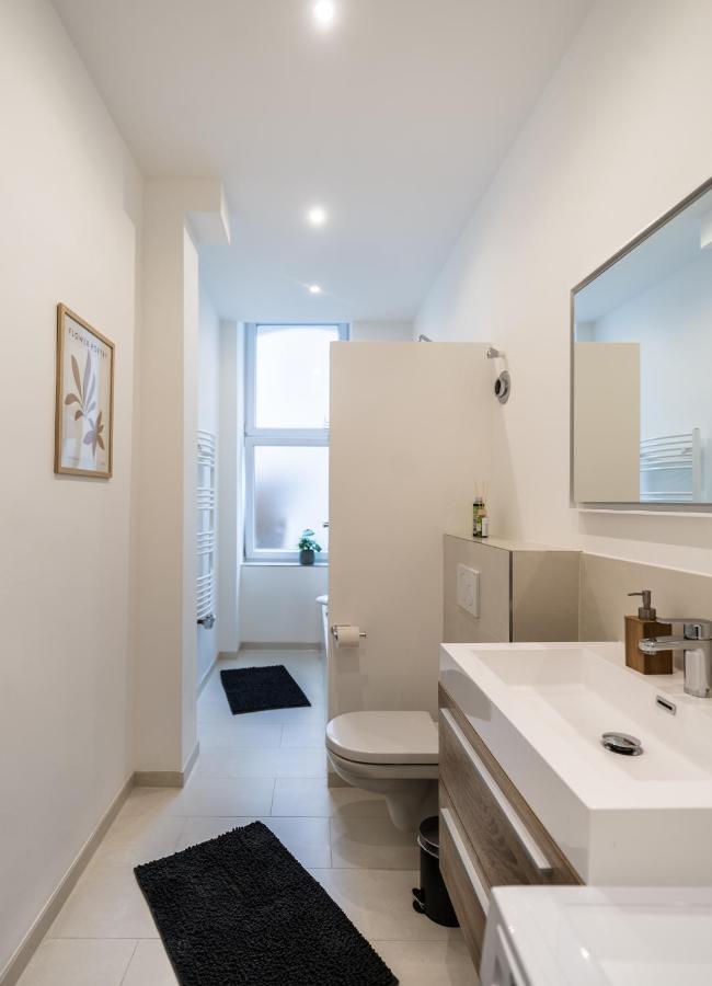 Hochwertige Altbauwohnung Im Modernen Stil In Wiesbaden - Kueche - Terrasse - Wlan - Zentral Exterior foto